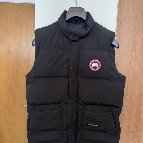 Men's canada goose gilet size large Freestyle Crew Vest - Picture 1 of 5